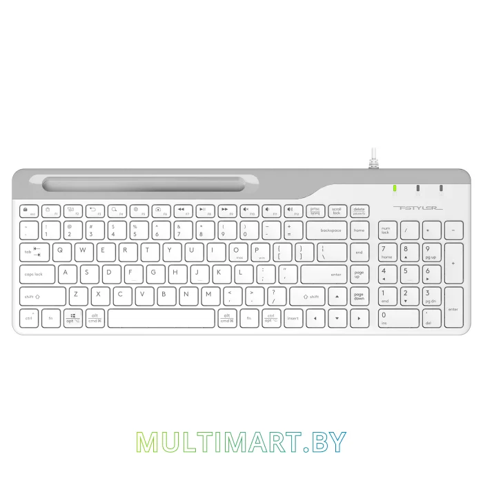 Клавиатура A4Tech Fstyler FK25 (белый/серый)